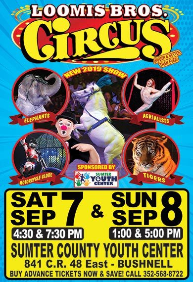 Bushnell Circus Poster