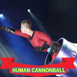 human-cannonball
